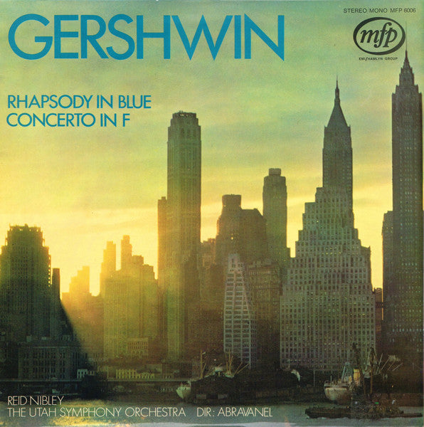 Gershwin - Rhapsody In Blue / Concerto In F (LP) (A50)