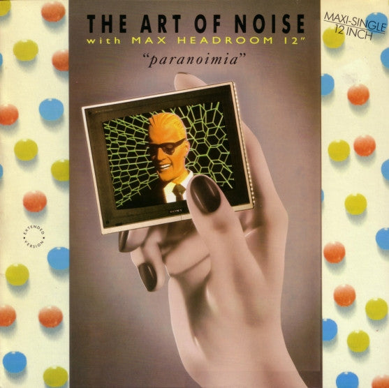 Art Of Noise With Max Headroom – Paranoimia (12") (T40)