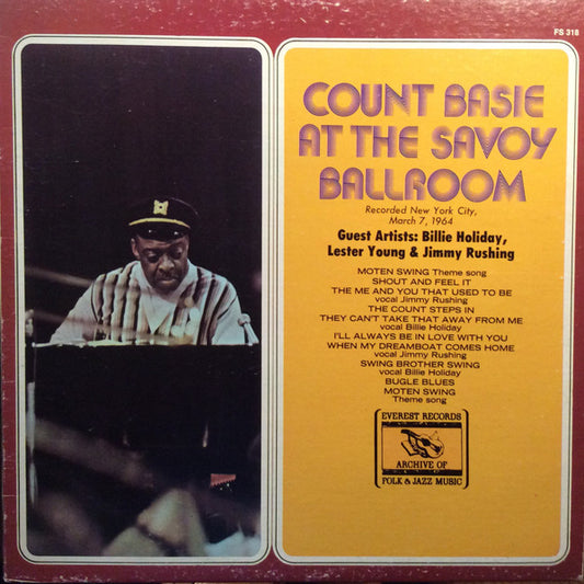 Count Basie – At The Savoy Ballroom (LP) (K60)