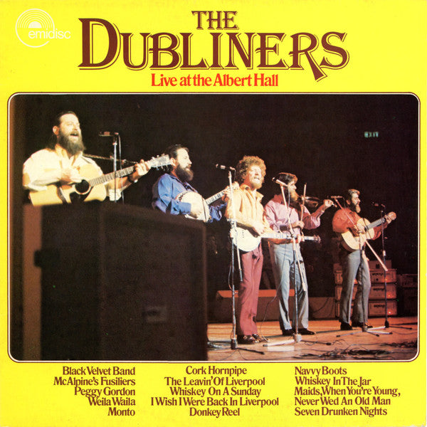The Dubliners – Live At The Albert Hall (LP) (K40)