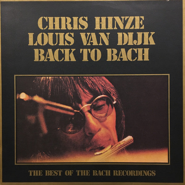 Chris Hinze, Louis van Dijk – Back To Bach (LP) (A50)