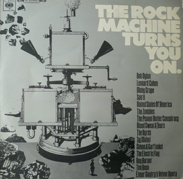 Various – The Rock Machine Turns You On (LP) (J10)