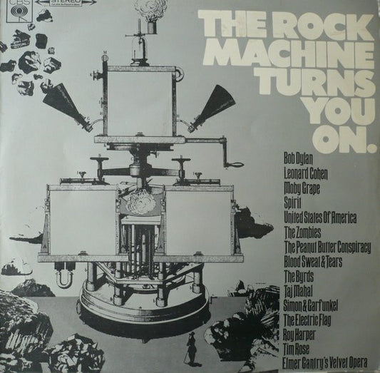Various – The Rock Machine Turns You On (LP) (J10)