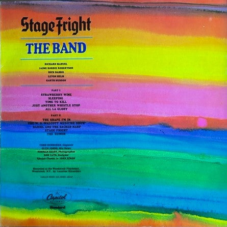 The Band – Stage Fright (LP) (D80)