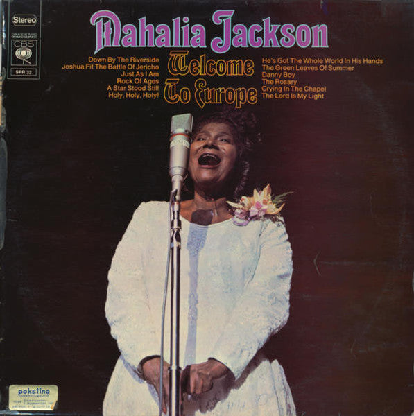 Mahalia Jackson – Welcome To Europe (LP) (K70)