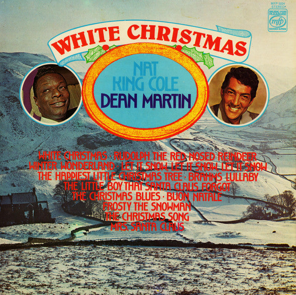 Nat King Cole & Dean Martin – White Christmas (LP) (B80)