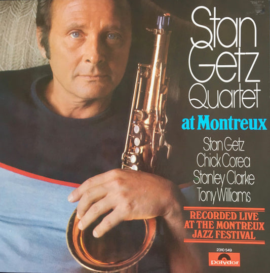 Stan Getz Quartet – At Montreux (LP) (H60)