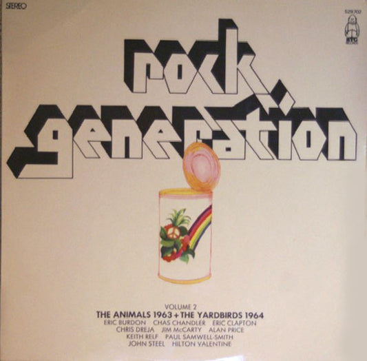 The Animals + The Yardbirds – Rock Generation Volume 2 (LP) (F30)