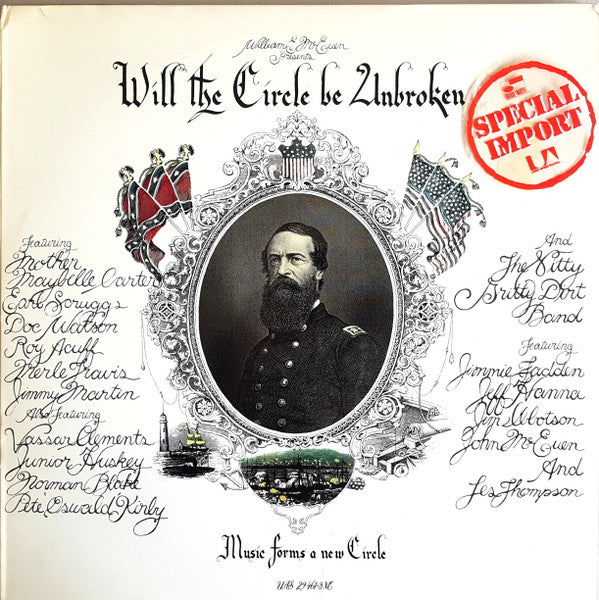 William E. McEuen Presents Nitty Gritty Dirt Band – Will The Circle Be Unbroken (3LP) (D30)