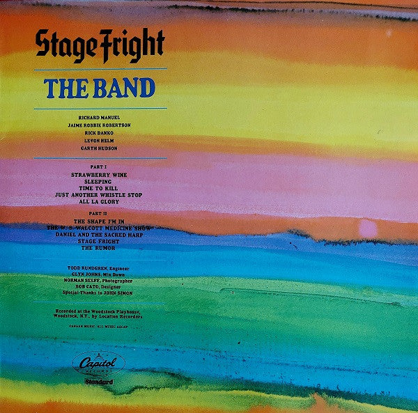 The Band – Stage Fright (LP) (L10)