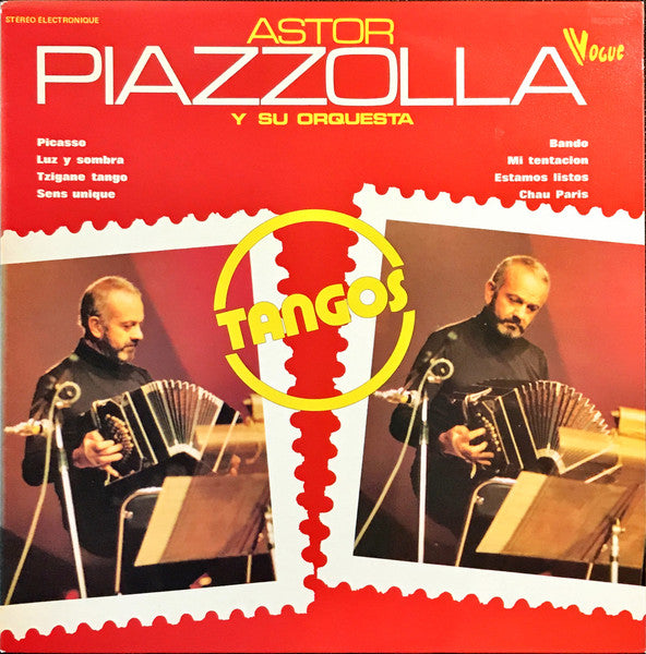 Astor Piazzolla Y Su Orquesta – Tangos (LP) (D70)