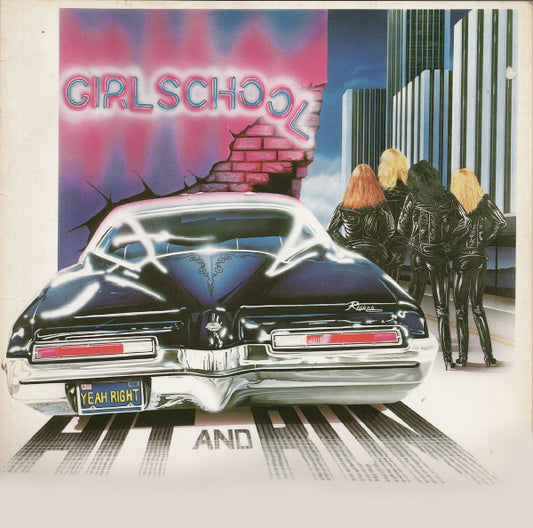 Girlschool – Hit And Run (LP) (D30)
