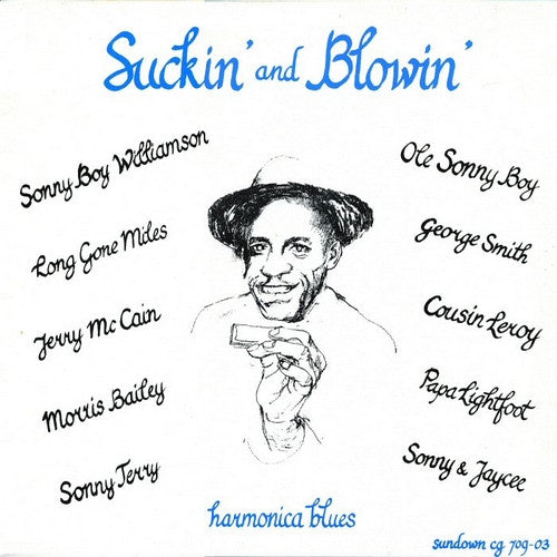 Various – Suckin' And Blowin' - Harmonica Blues (LP) (H30)