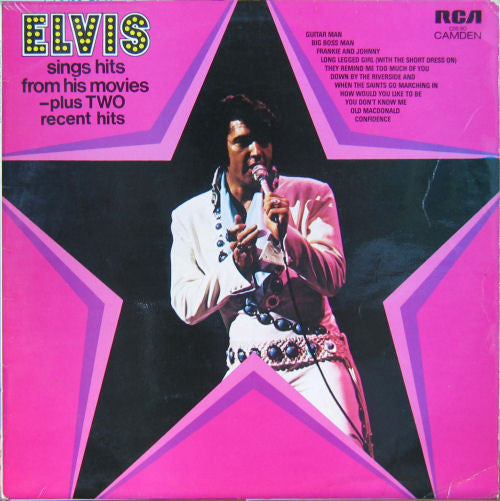 Elvis Presley - Sings Hits From His Movies (LP) (F80)
