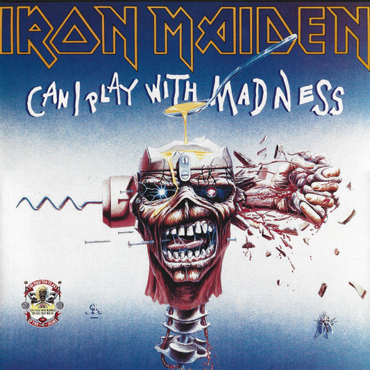Iron Maiden – Can I Play With Madness · The Evil That Men Do (2x12") (T40)