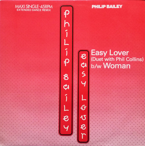 Philip Bailey Duet With Phil Collins / Philip Bailey – Easy Lover (12") (T40)