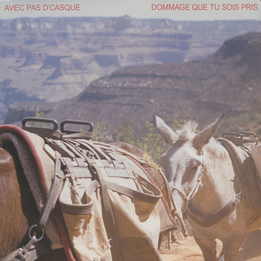 Avec Pas D'Casque – Dommage Que Tu Sois Pris (LP) (H50)