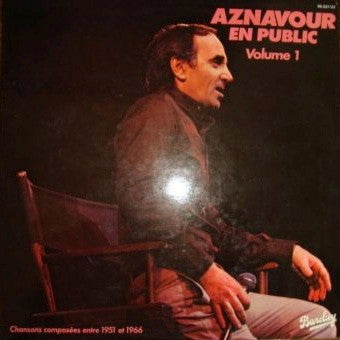 Charles Aznavour – Aznavour En Public Volume 1 (2LP) (K60)