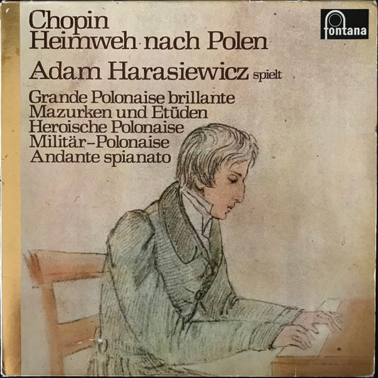 Frédéric Chopin, Adam Harasiewicz – Heimweh Nach Polen (LP) (F80)