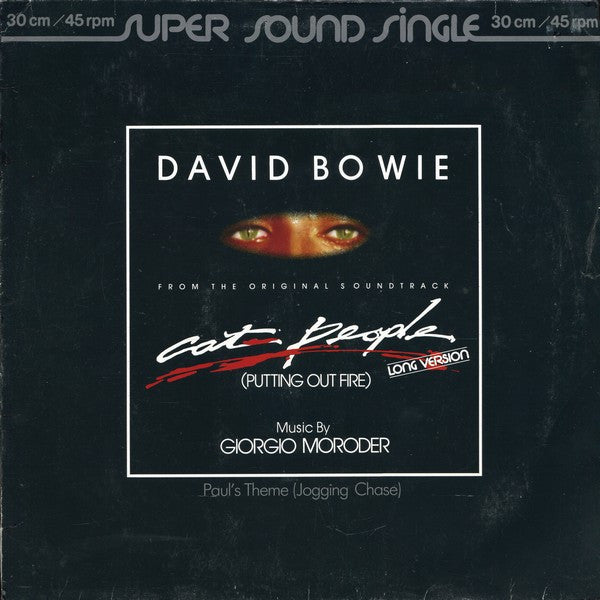 David Bowie Music By Giorgio Moroder – Cat People (12") (B70)