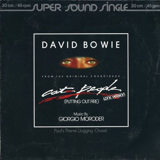 David Bowie Music By Giorgio Moroder – Cat People (12") (B70)