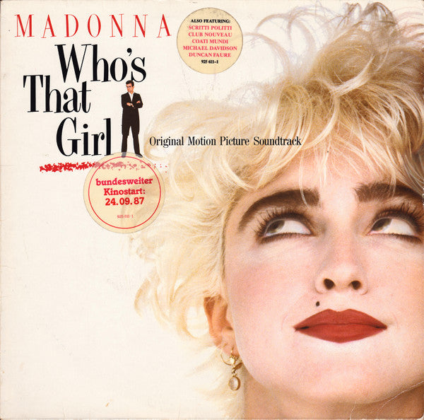 Madonna – Who's That Girl (LP) (D50)