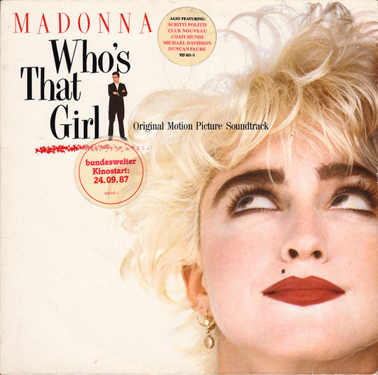 Madonna – Who's That Girl (LP) (D50)