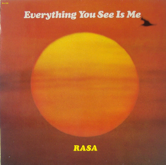 Rasa – Everything You See Is Me (LP) (A60)