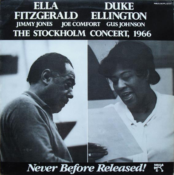 Ella Fitzgerald, Duke Ellington – The Stockholm Concert, 1966 (LP) (J20)