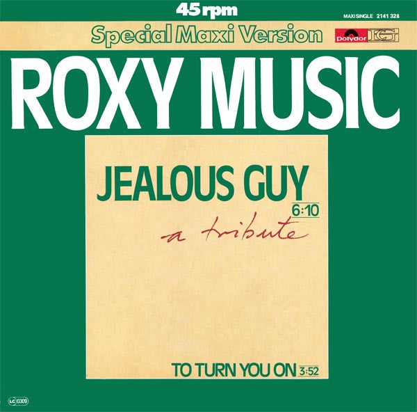 Roxy Music – Jealous Guy (12") (T50)