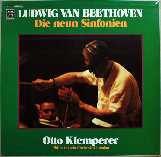 Ludwig van Beethoven - Otto Klemperer, Philharmonia Orchestra – Die Neun Sinfonien (8LP box) (L50)
