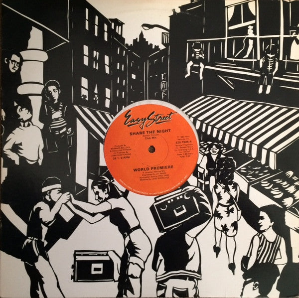 World Premiere  – Share The Night (12") (T40)