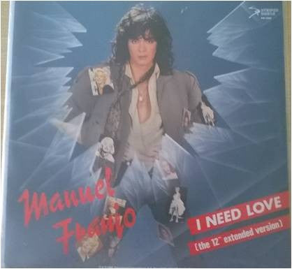 Manuel Franjo – I Need Love (The 12" Extended Version) (12") (T50)