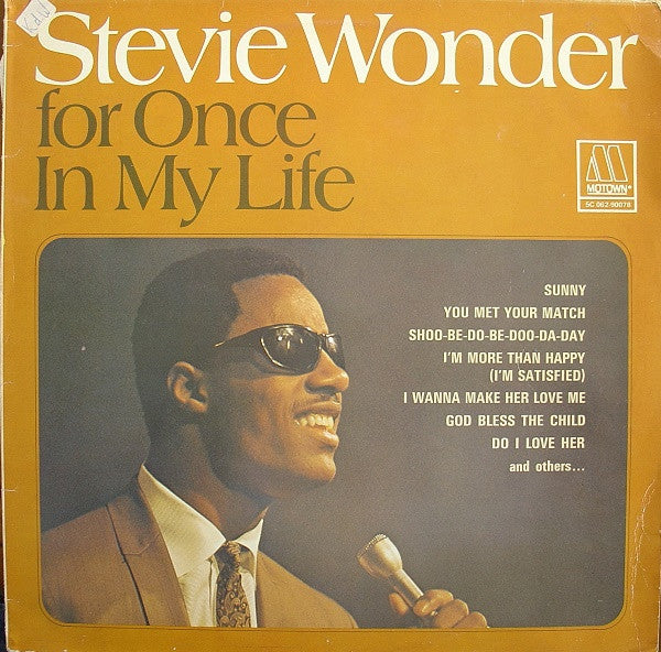 Stevie Wonder – For Once In My Life (LP) (A40)