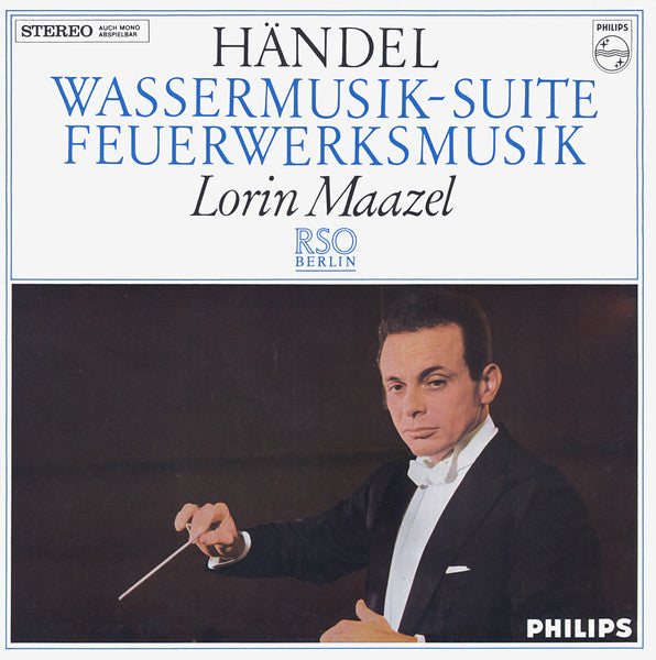 Händel – Wassermusik-Suite / Feuerwerksmusik (LP) (B80)
