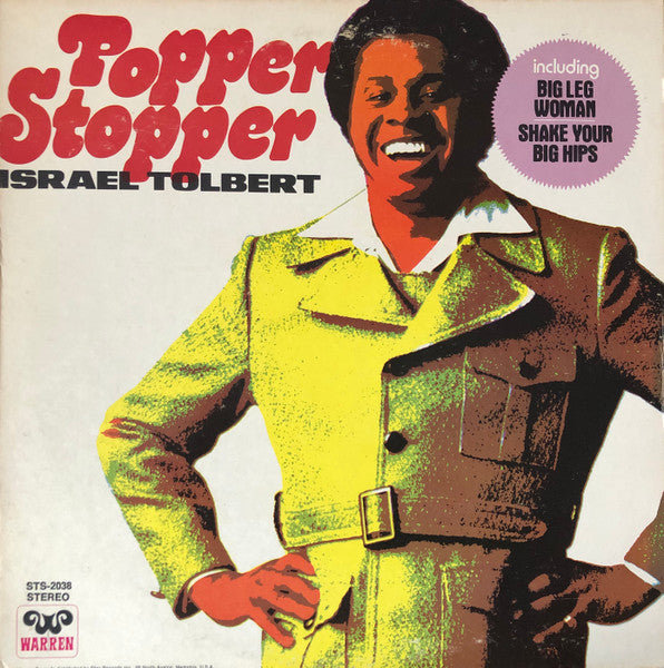 Israel Tolbert – Popper Stopper (LP) (D20)