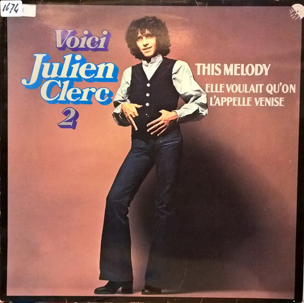 Julien Clerc – Voici Julien Clerc 2 (LP) (D80)