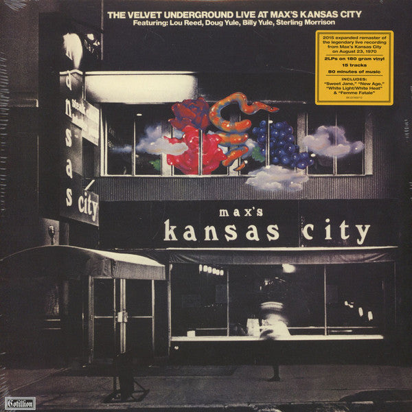 Velvet Underground – Live At Max's Kansas City (2LP) (K80)
