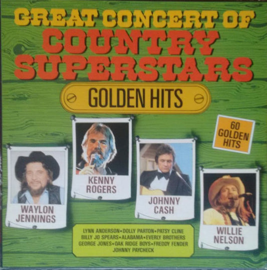 Various – Great Concert Of Country Superstars (3LP BOX) (M50)