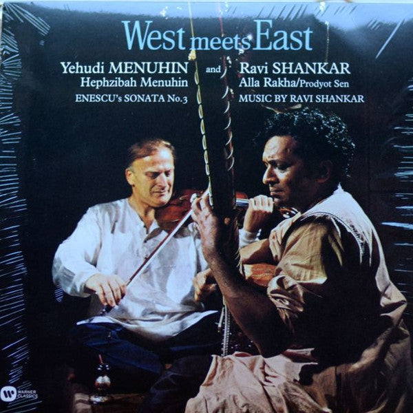 Yehudi Menuhin And Ravi Shankar – West Meets East (LP) (E60)