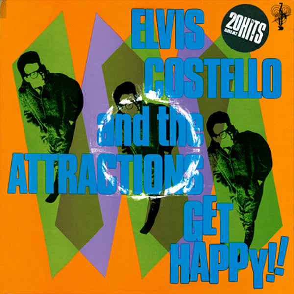 Elvis Costello & The Attractions – Get Happy!! (LP) (B80)