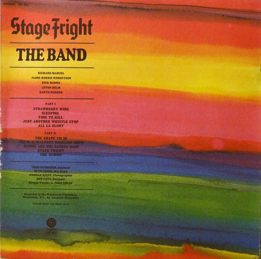 The Band – Stage Fright (LP) (M50)
