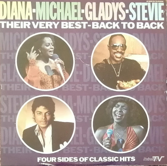 Diana - Michael - Gladys - Stevie - Their Very Best - Back To Back (2LP) (F30)