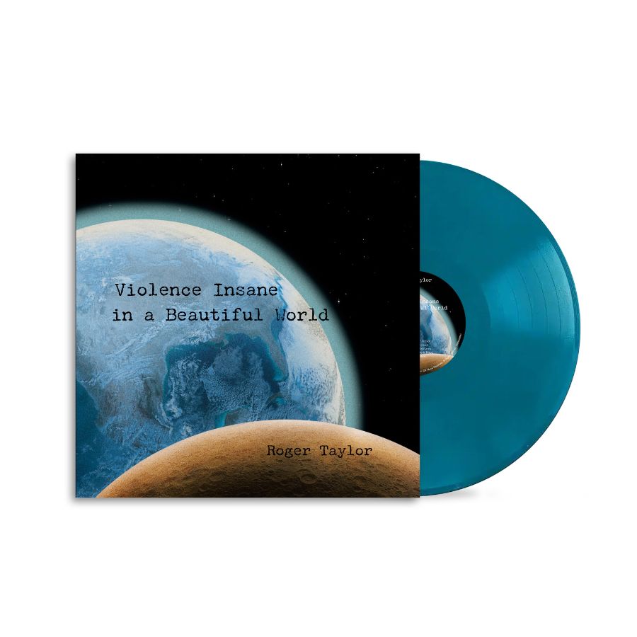 Roger Taylor - Violence Insane In a Beautiful World - Blue (LP)