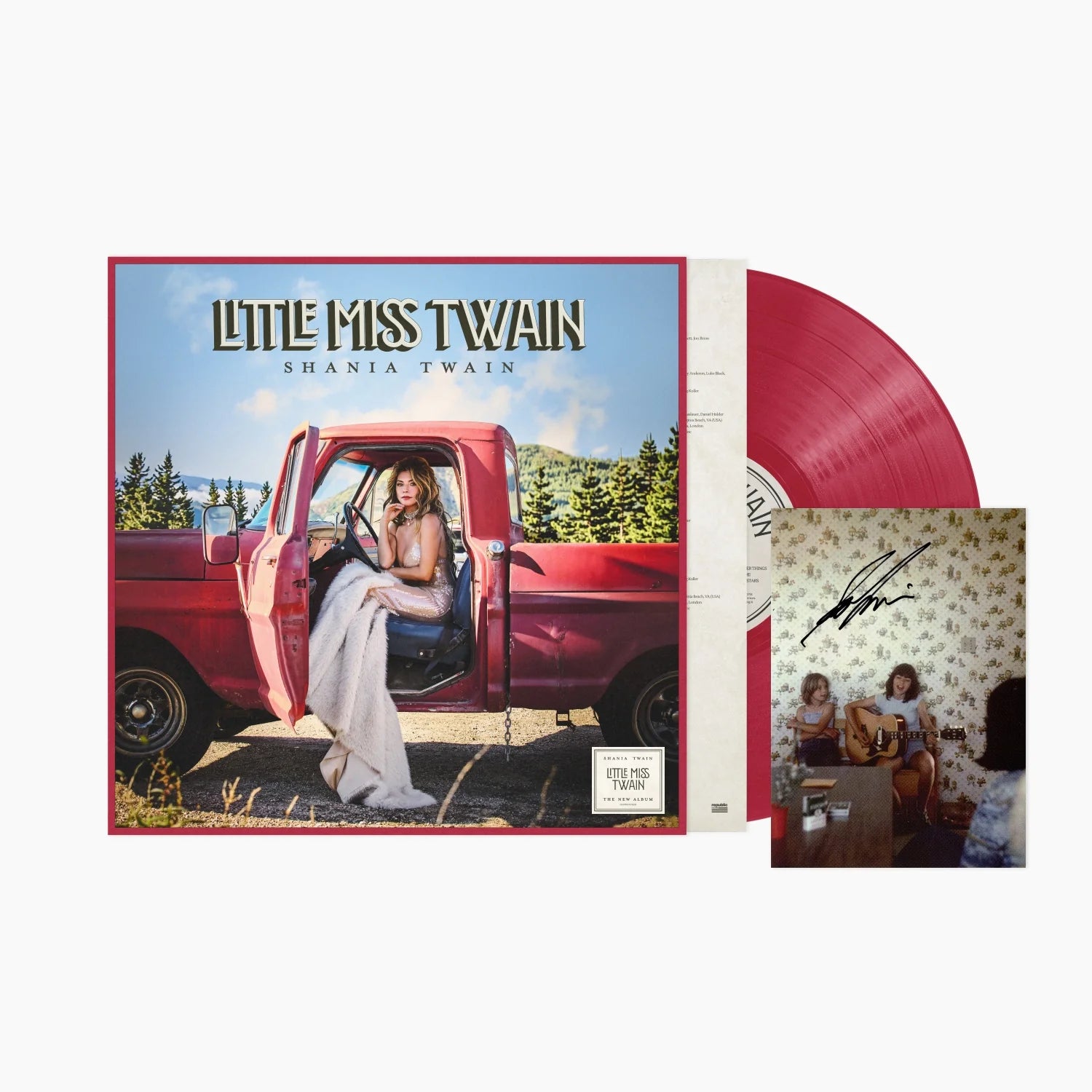 Shania Twain - Little Miss Twain -SIGNED- (LP)