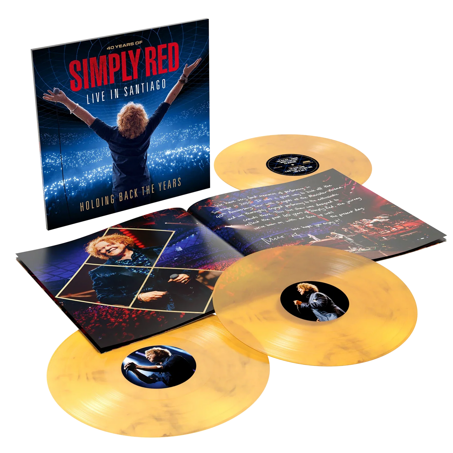 Simply Red - Holding Back the Years: Live In Santiago (3LP)