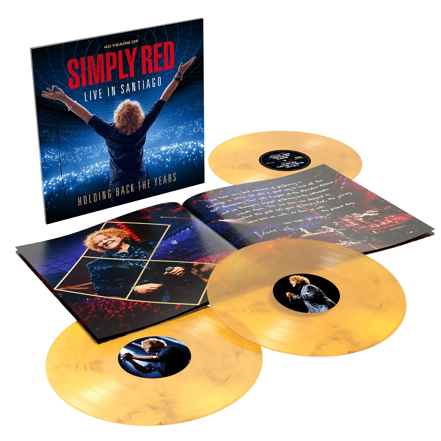 Simply Red - Holding Back the Years: Live In Santiago (3LP)