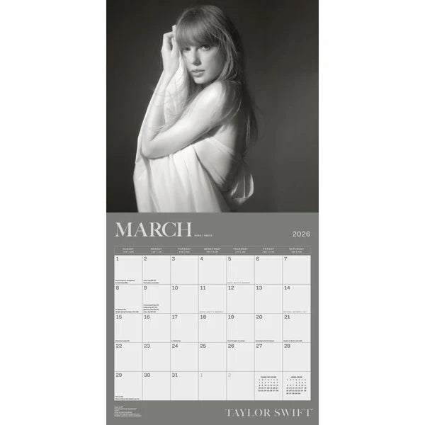 Taylor Swift kalender 2026