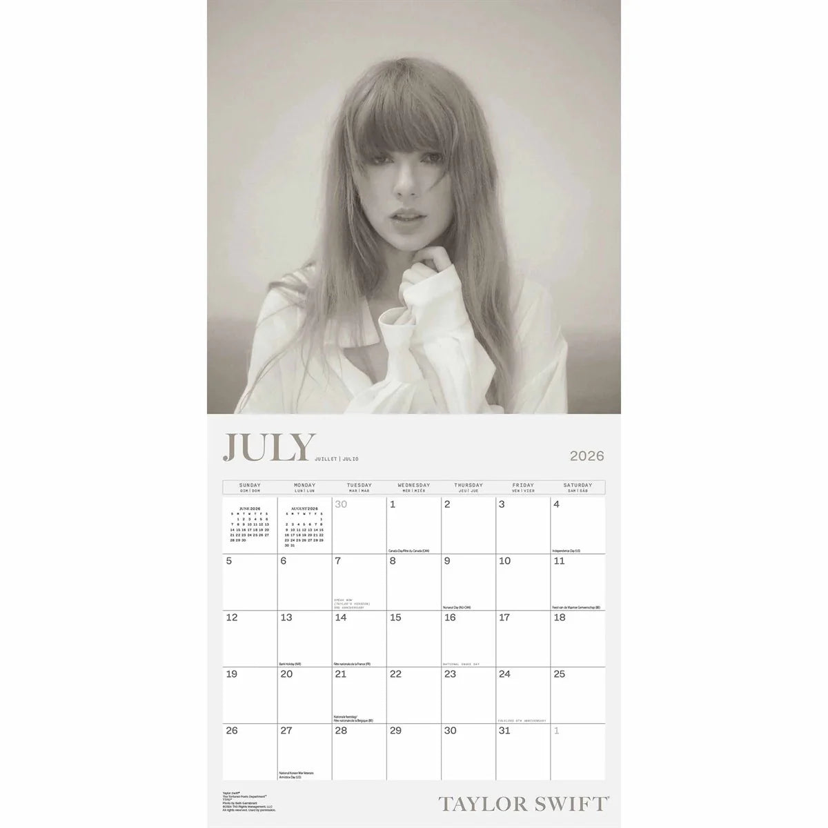 Taylor Swift kalender 2026