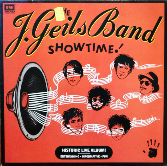 The J. Geils Band – Showtime! (LP) (H70)
